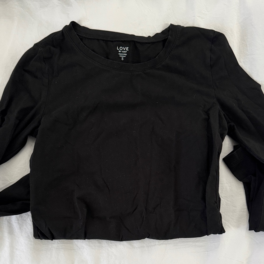 Love by Gap Maternity Women's Black Top